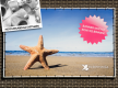 Spandoek met Wandframe / 100 x 100 cm